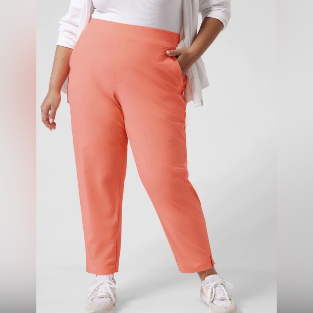 Athleta 🏷️ Brooklyn Ankle Pant - size 16 - Sunset Glow